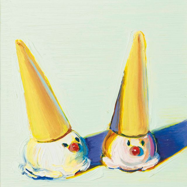 Wayne Thiebaud — Два веселых конуса