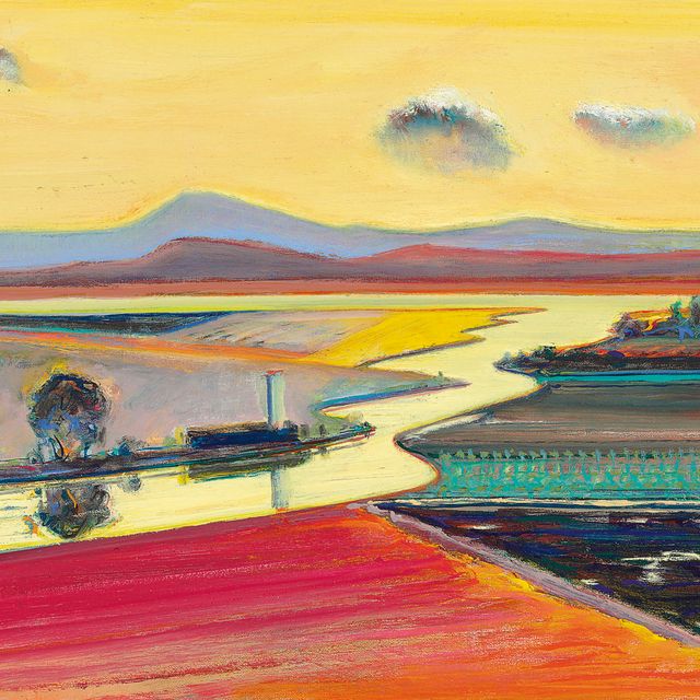 Wayne Thiebaud — Долина реки