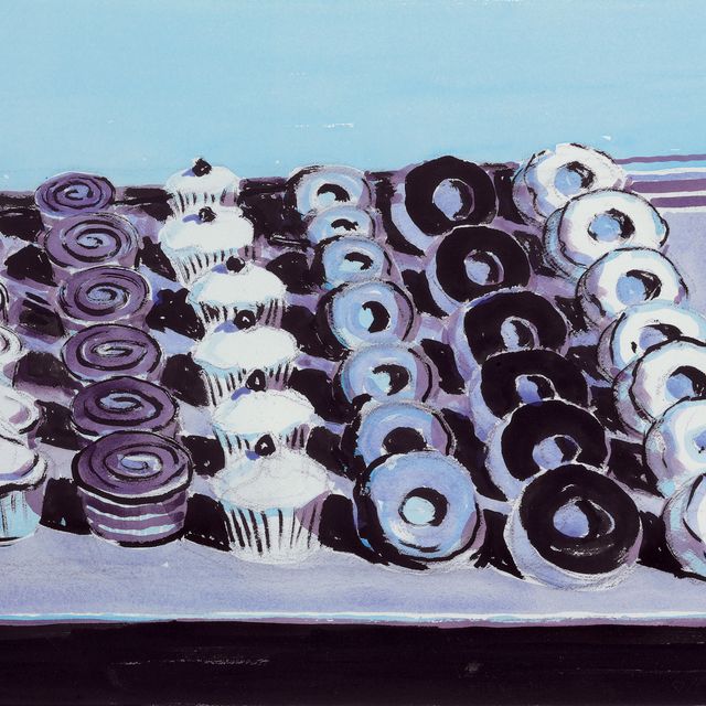 Wayne Thiebaud — Пончики и кексы