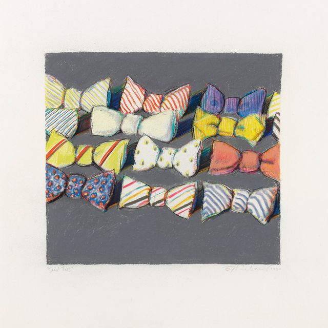 Wayne Thiebaud — Завязанные галстуки