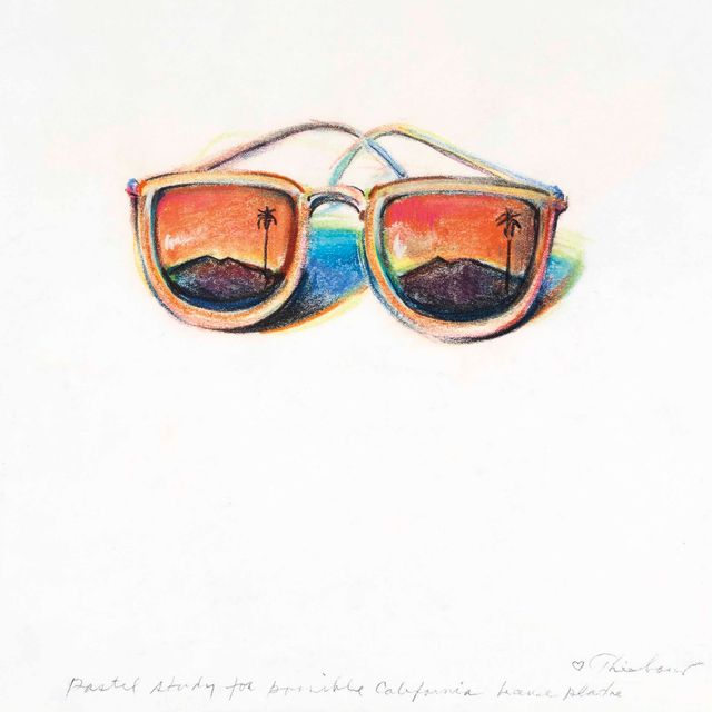 Wayne Thiebaud — Без названия (солнцезащитные очки)