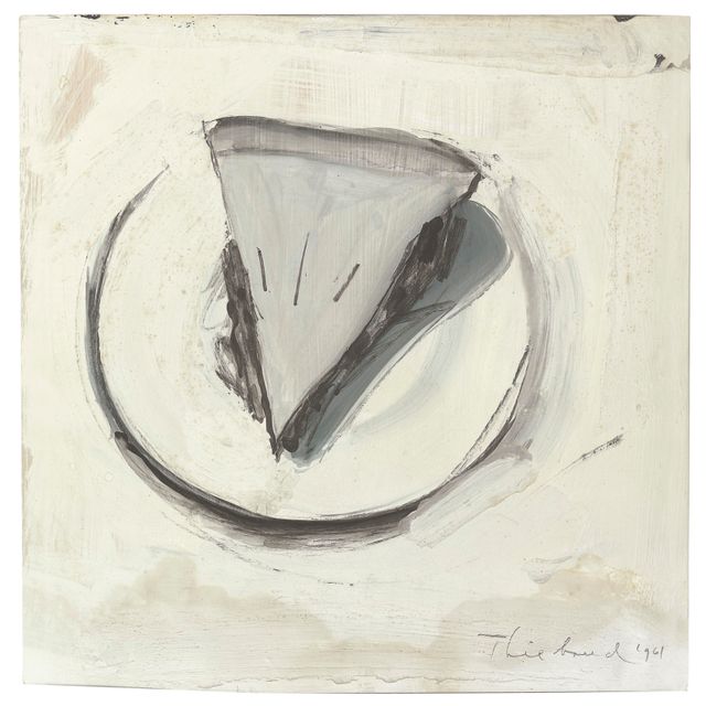 Wayne Thiebaud — Кусочек пирога