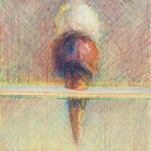 Wayne Thiebaud — Одноместный двухэтажный вагон