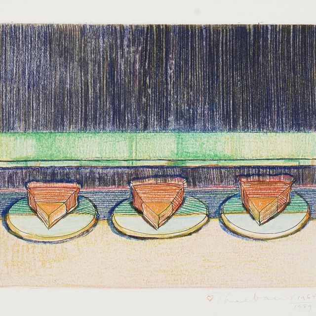 Wayne Thiebaud — Форма для пирога