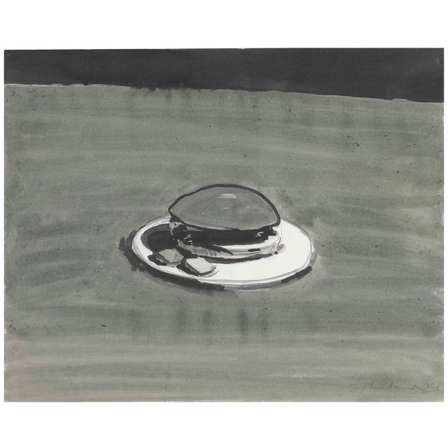 Wayne Thiebaud — Без названия (Гамбургер)
