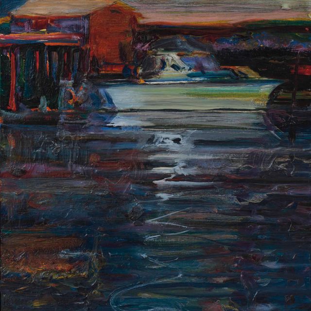Wayne Thiebaud — Река Сакраменто (на Саттервилль-роуд)