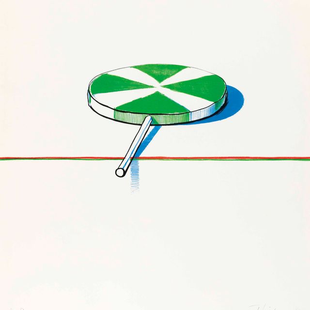Wayne Thiebaud — Большой сосунок, из семи натюрмортов и кролика