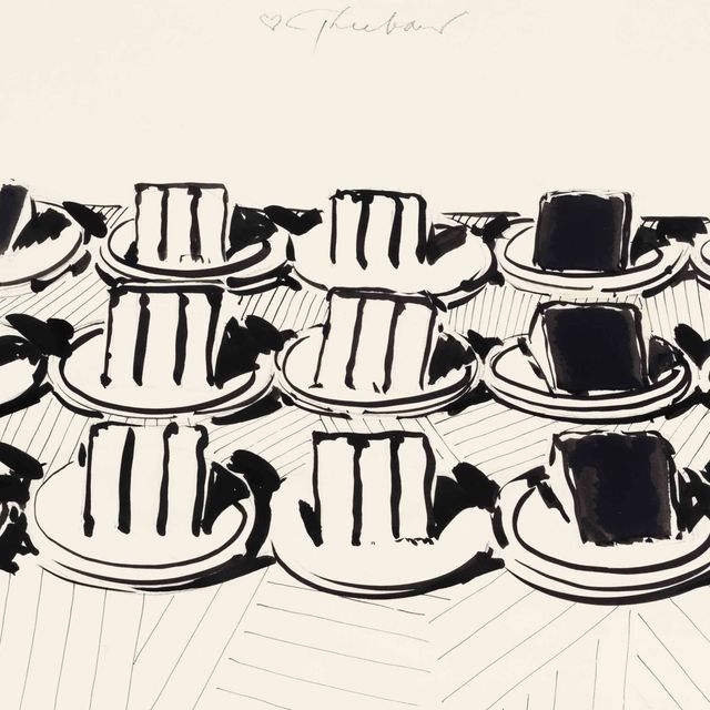 Wayne Thiebaud — Кусочки торта