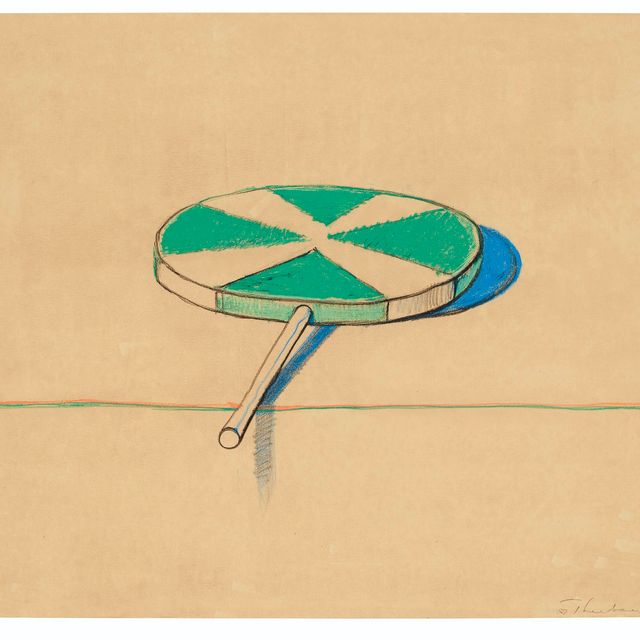Wayne Thiebaud — Большой Зеленый Сосунок