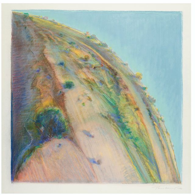 Wayne Thiebaud — Склон холма