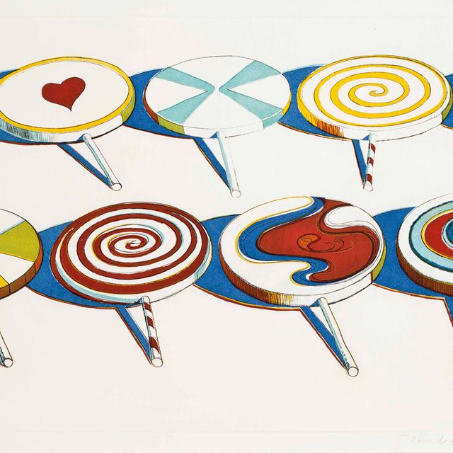 Wayne Thiebaud — Большие лохи, из семи натюрмортов и кролика