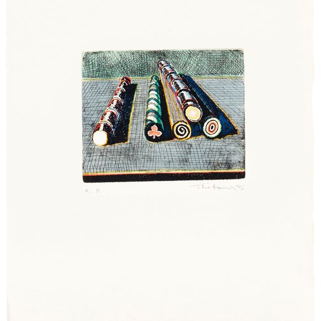 Wayne Thiebaud — Леденец на палочке