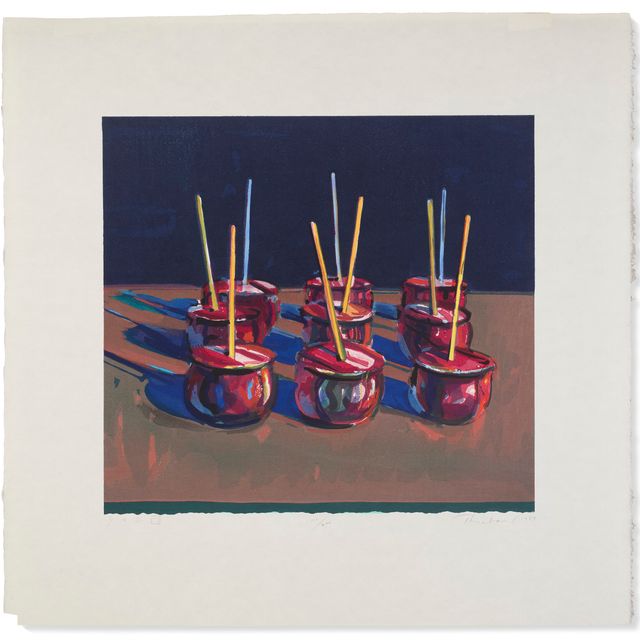 Wayne Thiebaud — Засахаренные яблоки