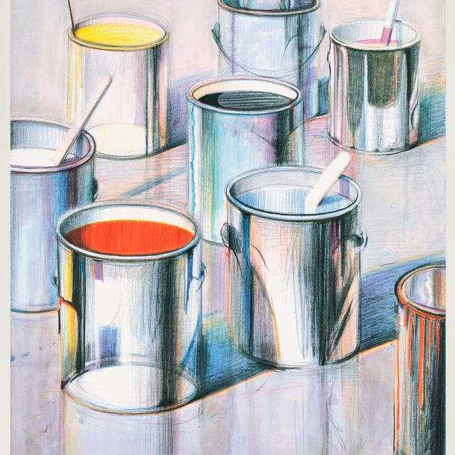 Wayne Thiebaud — Банки с краской