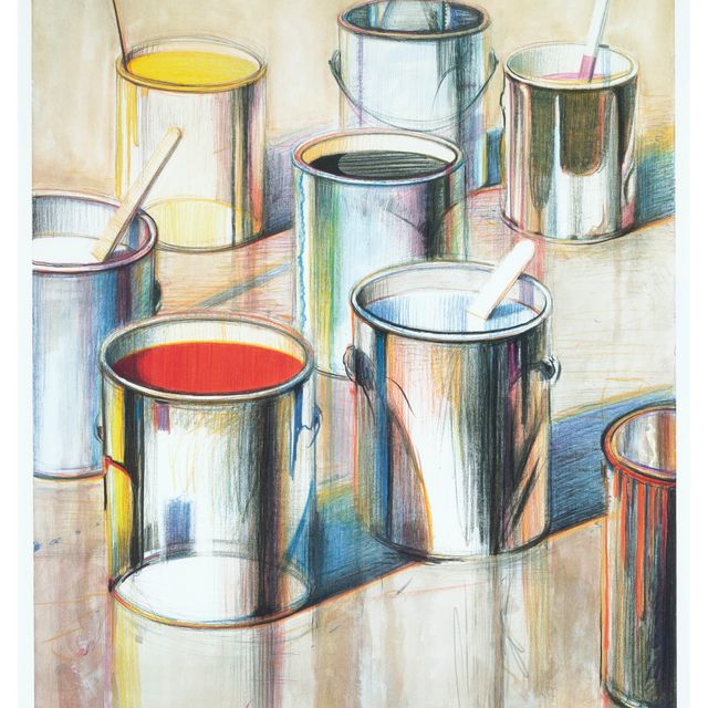 Wayne Thiebaud — Банки с краской