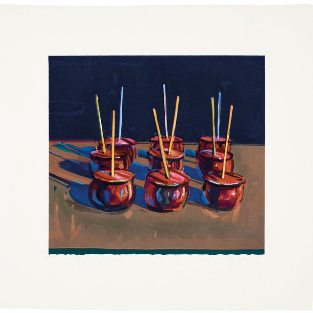 Wayne Thiebaud — Засахаренные яблоки