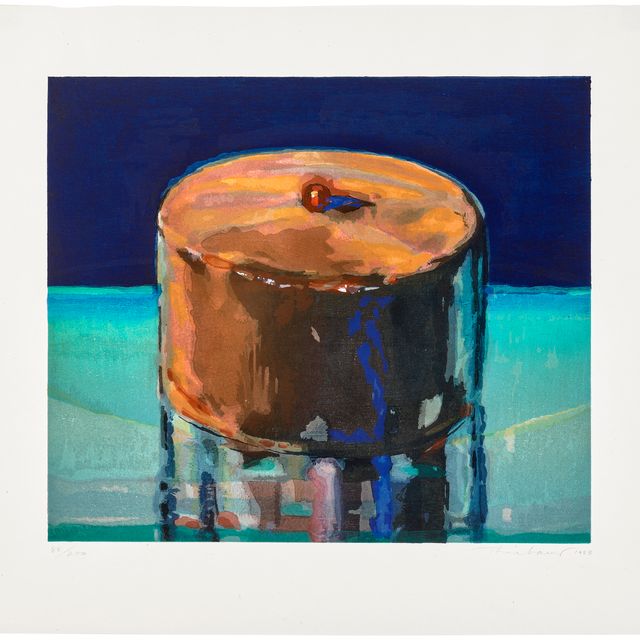 Wayne Thiebaud — Темный пирог
