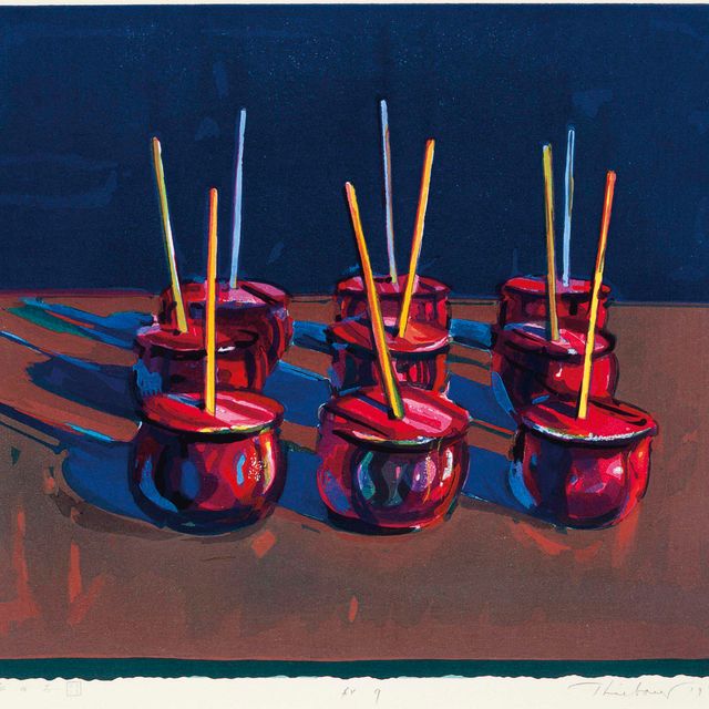 Wayne Thiebaud — Засахаренные яблоки