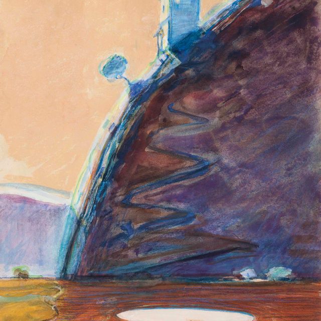 Wayne Thiebaud — Ферма в долине