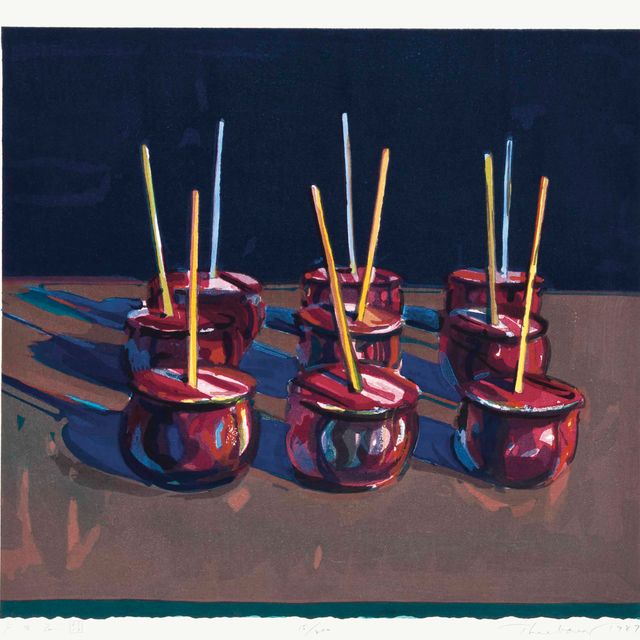 Wayne Thiebaud — Засахаренные яблоки
