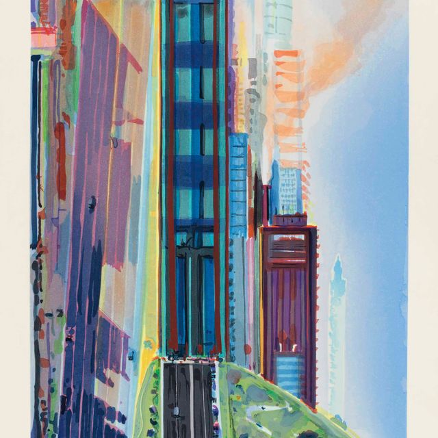 Wayne Thiebaud — Хилл-стрит