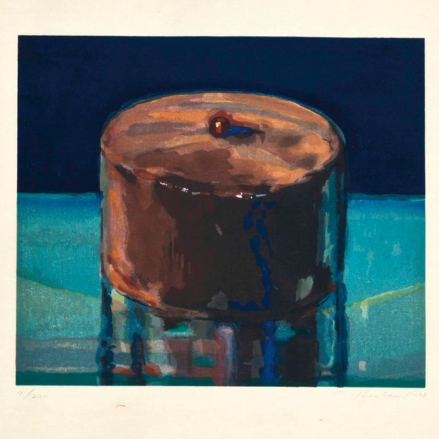 Wayne Thiebaud — Темный пирог