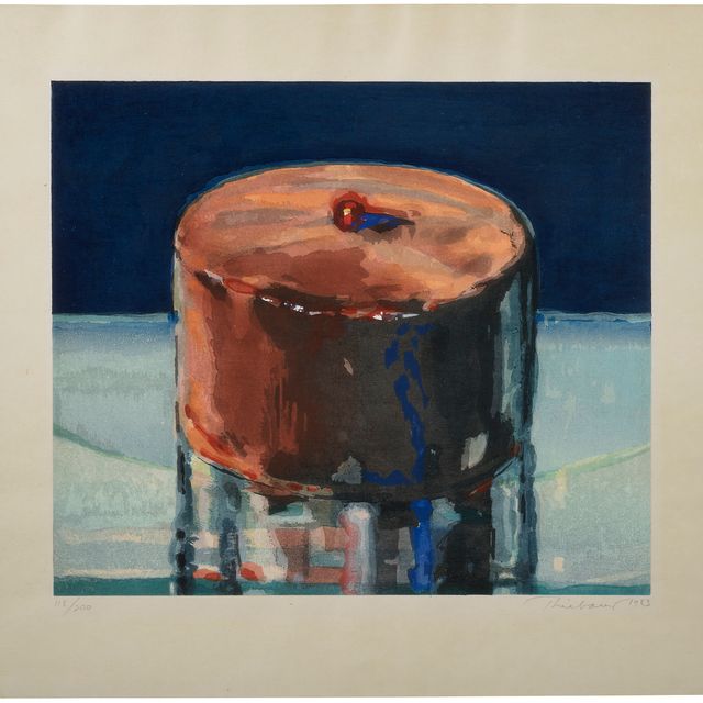 Wayne Thiebaud — Темный пирог