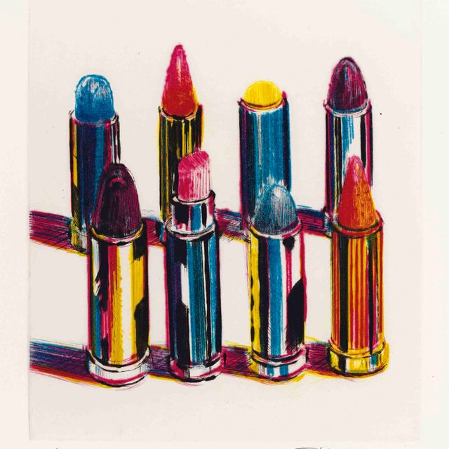 Wayne Thiebaud — Восемь помад для губ