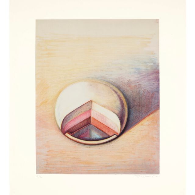 Wayne Thiebaud — Неаполитанский пирог