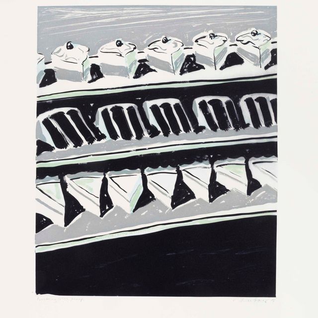 Wayne Thiebaud — Темные пирожные и торты