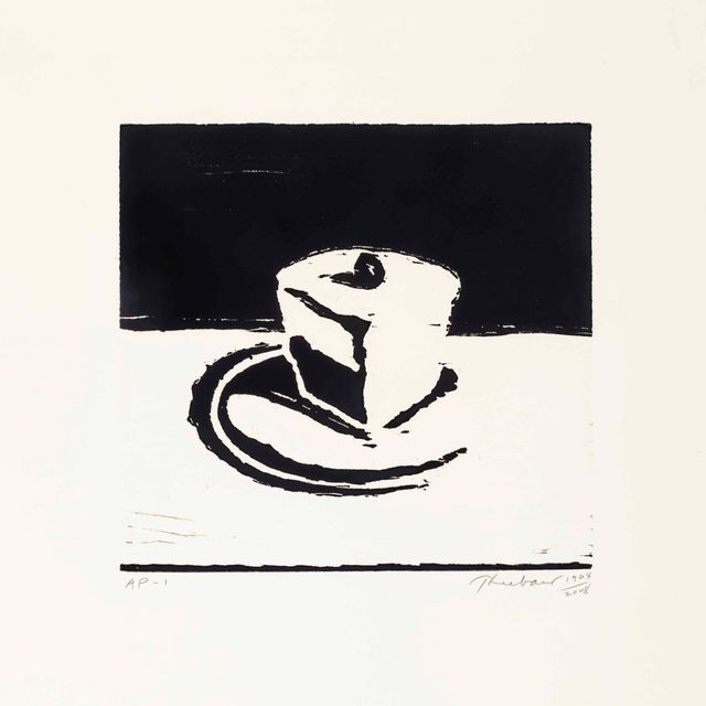 Wayne Thiebaud — Шоколадный пирог