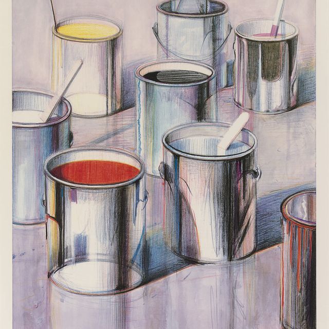 Wayne Thiebaud — Банки с краской