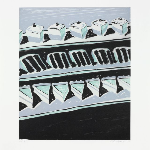 Wayne Thiebaud — Пирожные и торты