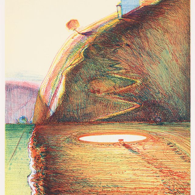 Wayne Thiebaud — Ферма в долине