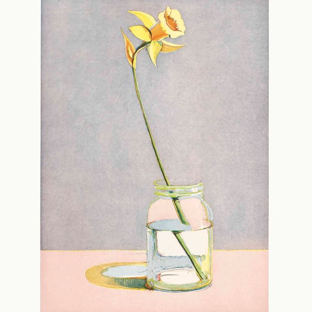 Wayne Thiebaud — Нарцисс, с недавних гравюр II