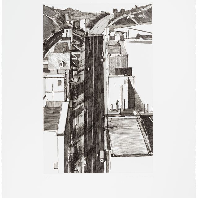 Wayne Thiebaud — Понижение рейтинга, судя по недавним гравюрам, которые я