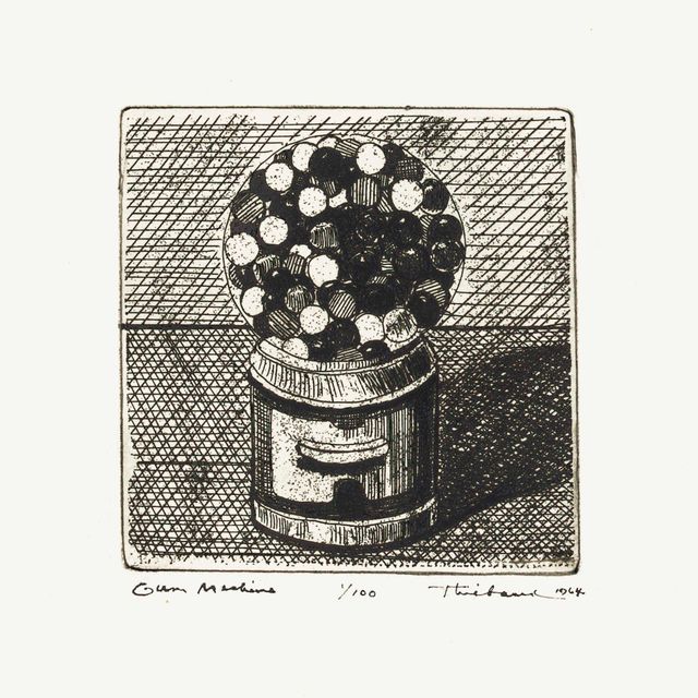 Wayne Thiebaud — Автомат по продаже жевательной резинки от Delights