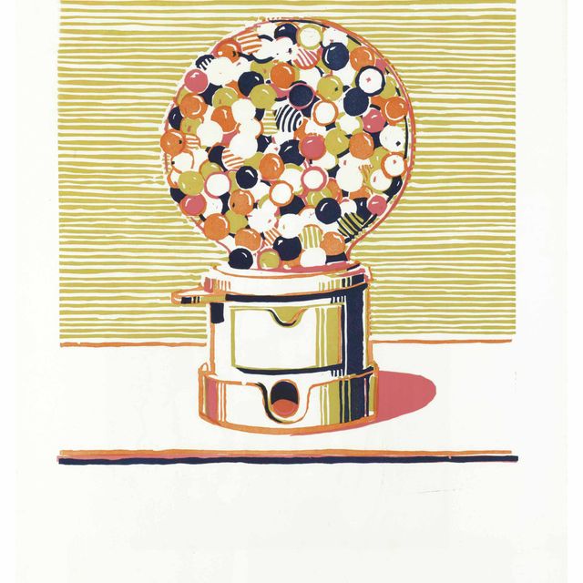 Wayne Thiebaud — Машина для производства жевательных резинок