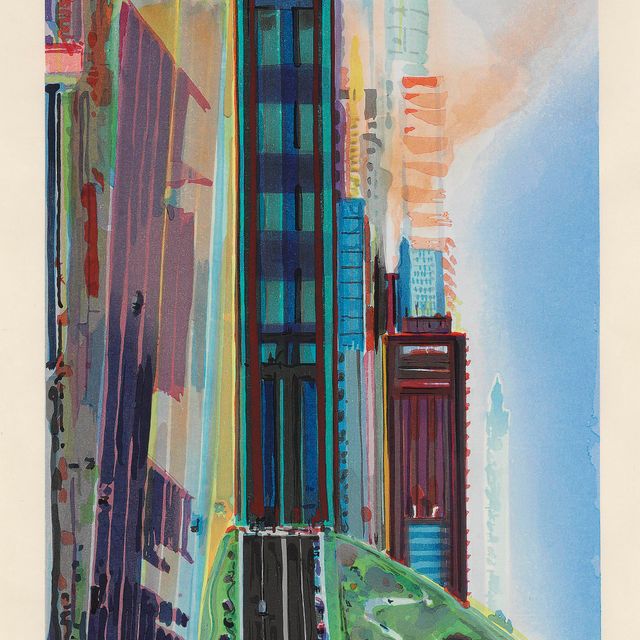 Wayne Thiebaud — Хилл-стрит