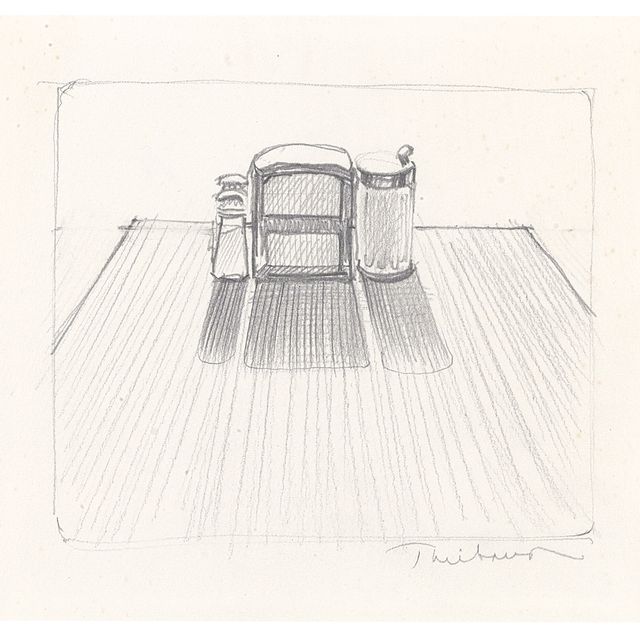 Wayne Thiebaud — Закусочный столик