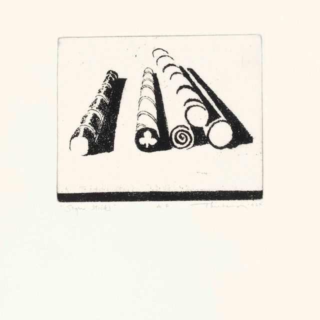 Wayne Thiebaud — Сахарные палочки