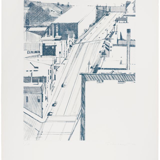 Wayne Thiebaud — На 18-м месте по сравнению с недавними гравюрами, которые я