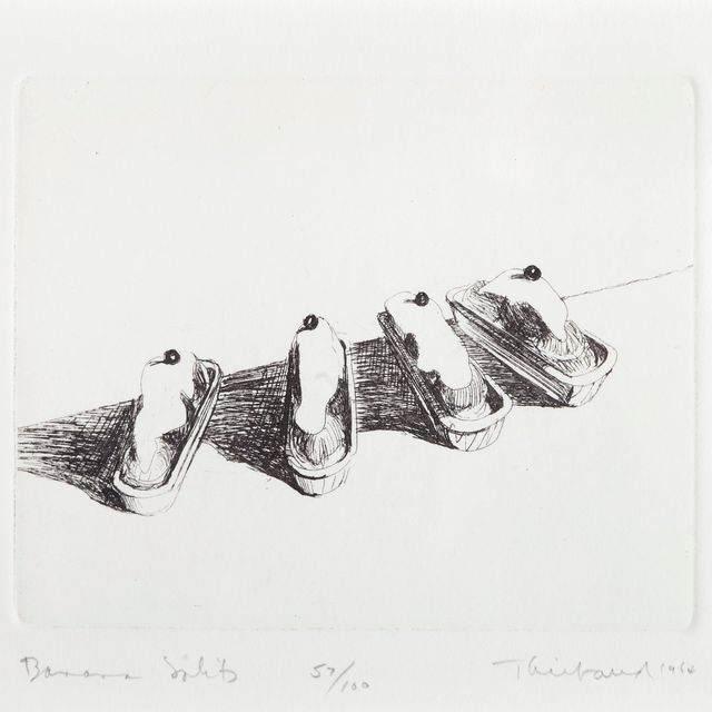 Wayne Thiebaud — Банановый сплит от Delights