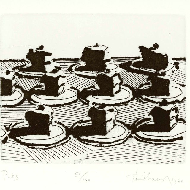 Wayne Thiebaud — Пироги из деликатесов