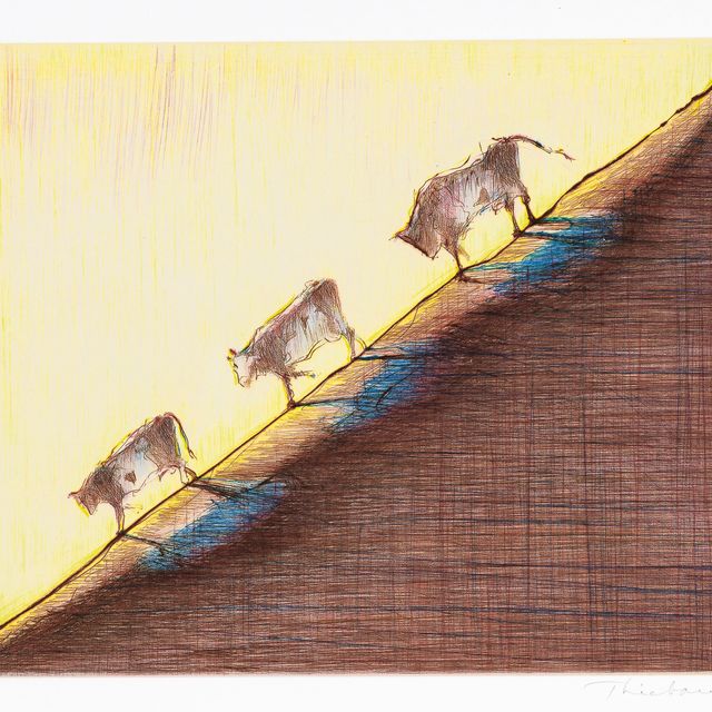 Wayne Thiebaud — Три коровы