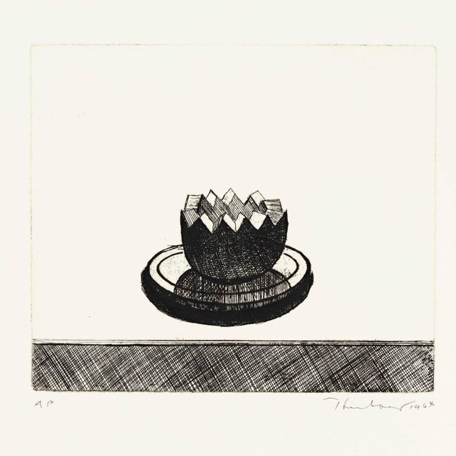 Wayne Thiebaud — Нарезанная дыня