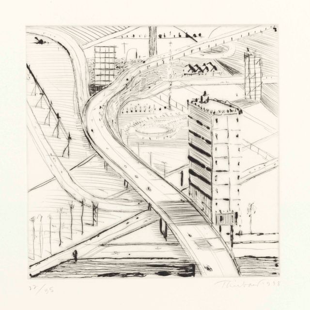 Wayne Thiebaud — Строительство автострады