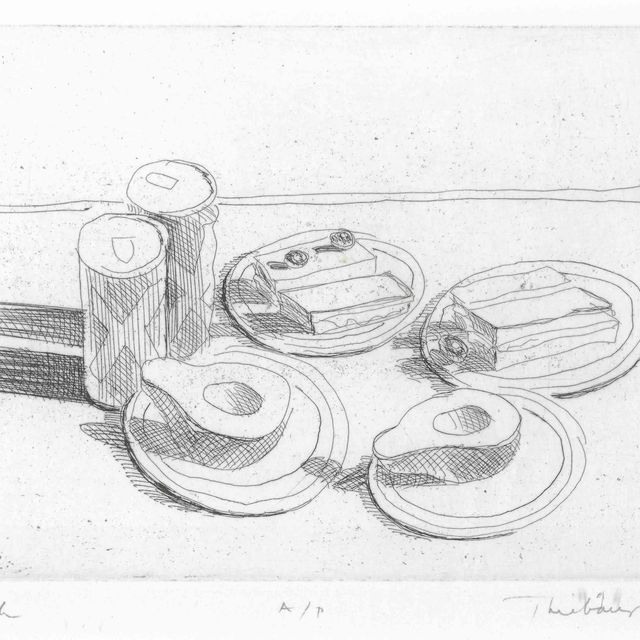 Wayne Thiebaud — Обед из деликатесов