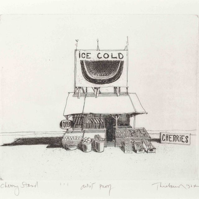 Wayne Thiebaud — Подставка для вишни, от Delights