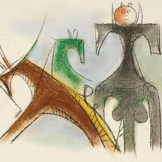 Wifredo Lam — Без названия (персонажи)